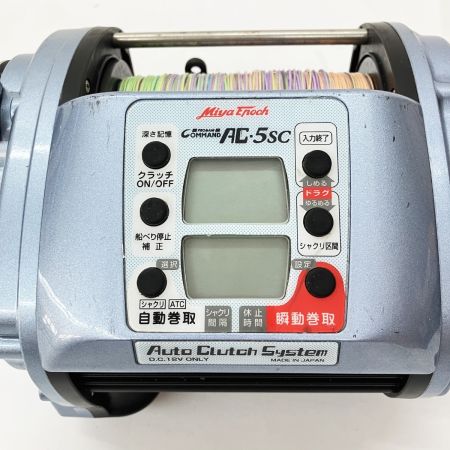  Miya Epoch ミヤエポック COMMAND コマンド 電動リール AC-5SC