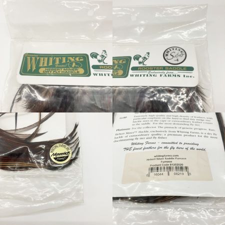  WHITING ホワイティング ROOSTER SADDLE ルースターサドル シルバーグレード サドルハックル Furnace ファーネス 未使用品 現状渡し