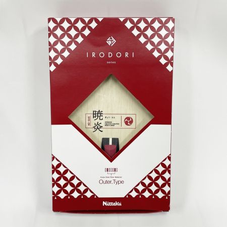  Nittaku ニッタク 卓球ラケット 暁炎 GYO-EN IRODORI series（彩シリーズ） FL フレア JTTAA公認マーク入り NC-0490