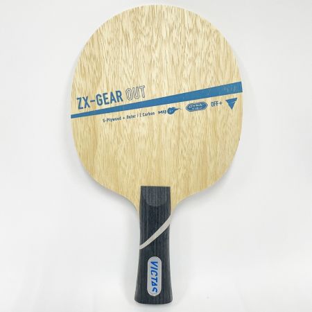  VICTAS ヴィクタス 卓球ラケット ゼクスギア アウト FL フレア JTTAA公認マーク入り 028904