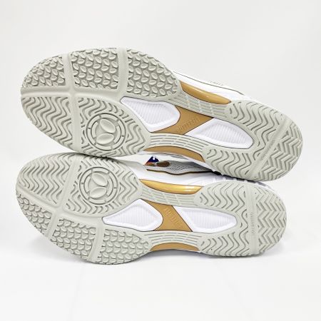  Butterfly バタフライ 卓球 シューズ レゾライン リフォネス SIZE 27cm 93620 ホワイト×ゴールド 未使用品