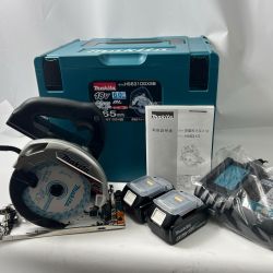〇〇 MAKITA マキタ マキタ 充電式マルノコ 18V黒 刃径 165mm/切込66mm 6Ahバッテリ2個・充電器・ケース付 HS631DGXSb グリーン 未使用 Sランク