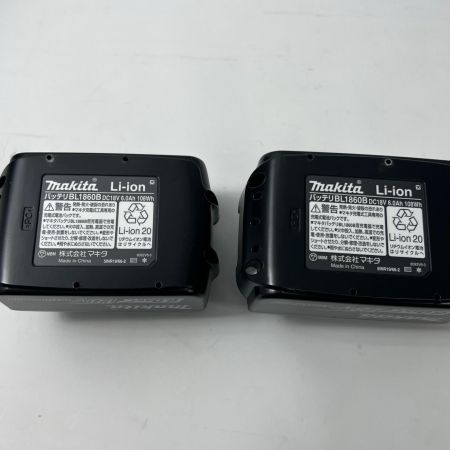 MAKITA マキタ マキタ 充電式マルノコ 18V黒 刃径 165mm/切込66mm 6Ahバッテリ2個・充電器・ケース付 HS631DGXSb グリーン 未使用