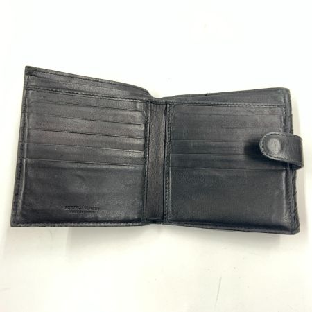  BOTTEGA VENETA ボッテガヴェネタ イントレチャート 2つ折り財布  382576-V0016-8806 ブラック