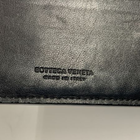  BOTTEGA VENETA ボッテガヴェネタ イントレチャート 2つ折り財布  382576-V0016-8806 ブラック