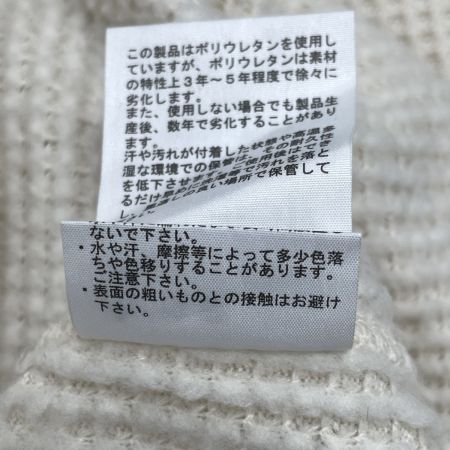  THE NORTH FACE ザノースフェイス メンズ ロングスリーブウォームワッフルクルー SIZE XL NT62032 アイボリー