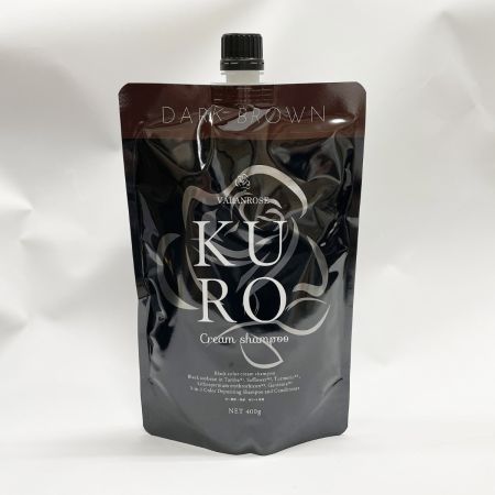  VALANROSE VR クロクリームシャンプー ダークブラウン 400g