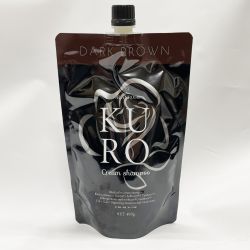 〇〇 VALANROSE VR クロクリームシャンプー ダークブラウン 400g Nランク