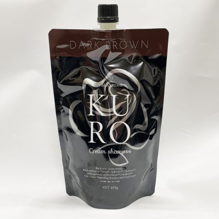  VALANROSE VR クロクリームシャンプー ダークブラウン 400g