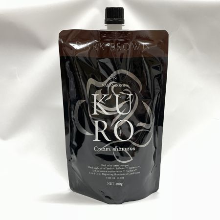  VALANROSE VR クロクリームシャンプー ダークブラウン 400g