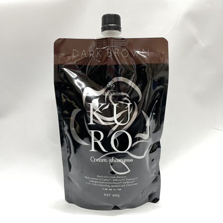  VALANROSE VR クロクリームシャンプー ダークブラウン 400g