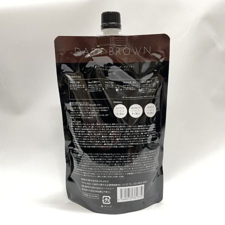  VALANROSE VR クロクリームシャンプー ダークブラウン 400g