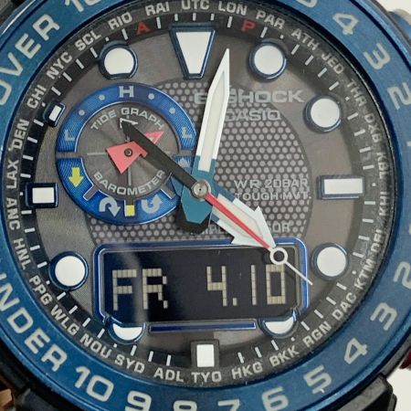  CASIO カシオ Gショック ガルフマスター ソーラー電波クォーツ　腕時計 GWN-1000B ブラック