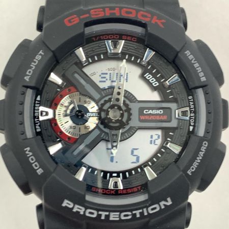  CASIO カシオ G-SHOCK Gショック クォーツ 腕時計  GA-110-1AJF ブラック