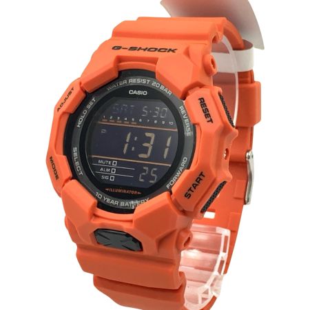  CASIO カシオ G-shock ジーショック 時計  GD-010-4JF オレンジ