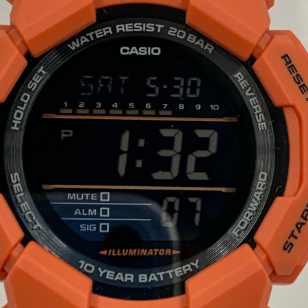  CASIO カシオ G-shock ジーショック 時計  GD-010-4JF オレンジ