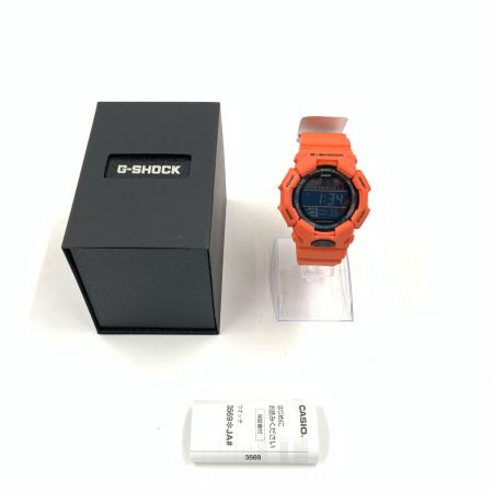  CASIO カシオ G-shock ジーショック 時計  GD-010-4JF オレンジ