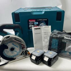 〇〇 MAKITA マキタ  丸のこ MAKITA  18V青 刃径165mm/切込66mm 6Ah  HS631DGXS 未使用 充電器・充電池2個・ケース付 Sランク