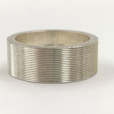  GUCCI グッチ ロゴ リング Ag 925 9.8g 17号 リング 指輪 シルバー