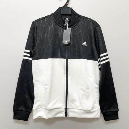  adidas アディダス キッズ ジャージ セットアップ 150cm DV1735 ブラック×ホワイト