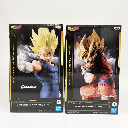  BANDAI バンダイ ドラゴンボールZ Grandista SON GOKU MAJIN VEGETA 2体セット 未開封品