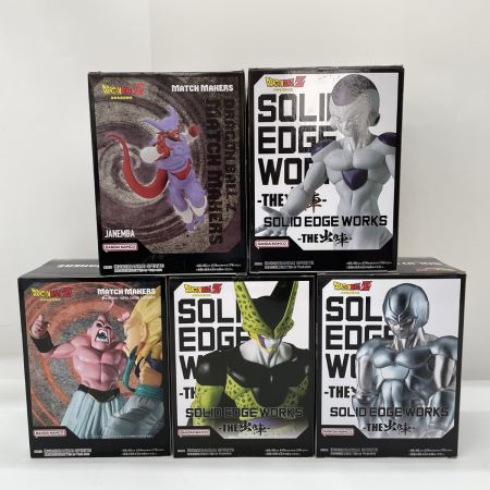   ドラゴンボールZ MATCH MAKERS ジャネンバ 魔人ブウ SOLID EDGE WORKS -THE出陣- フリーザ セル メタルクウラ 未開封品