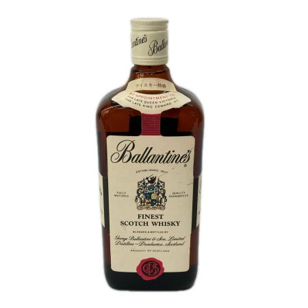  Ballantine's バランタイン 750ml FINEST 43度 ウィスキー スコッチ 特級 未開栓