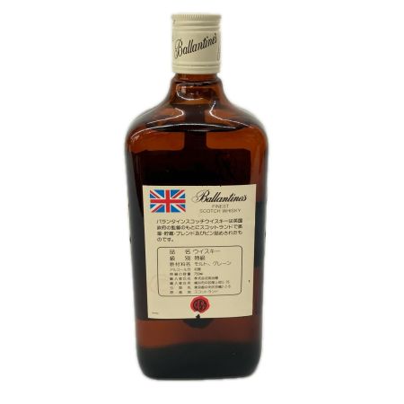  Ballantine's バランタイン 750ml FINEST 43度 ウィスキー スコッチ 特級 未開栓