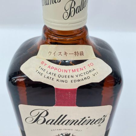  Ballantine's バランタイン 750ml FINEST 43度 ウィスキー スコッチ 特級 未開栓
