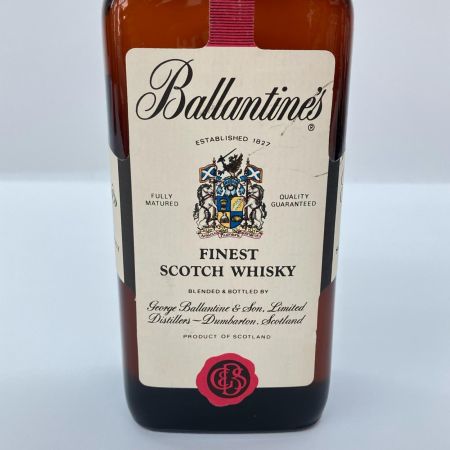 Ballantine's バランタイン 750ml FINEST 43度 ウィスキー スコッチ 特級 未開栓