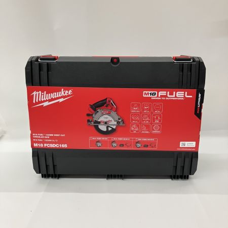  Milwaukee ミルウォーキー 165mm 丸ノコ M18 FCSDC165-0X0 レッド 未使用品