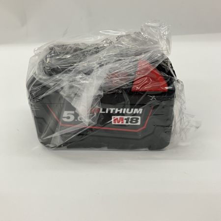  Milwaukee ミルウォーキー 5.0Ah バッテリー M18B5 未使用品