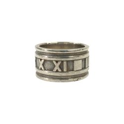 〇〇 Tiffany & Co. ティファニー アトラスワイド リング Ag 925 12号 10.7g シルバー Cランク