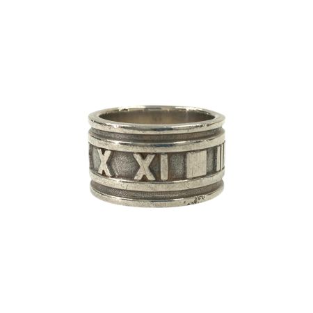  Tiffany & Co. ティファニー アトラスワイド リング Ag 925 12号 10.7g シルバー