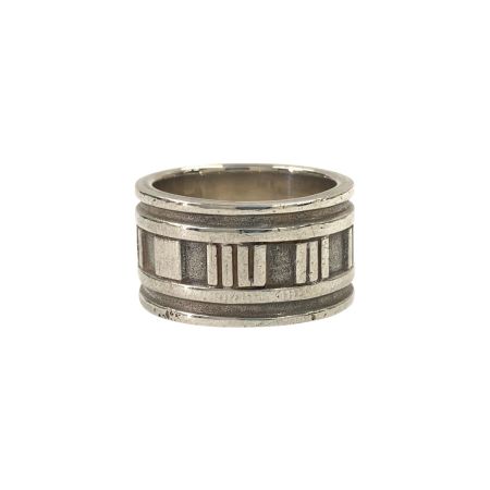  Tiffany & Co. ティファニー アトラスワイド リング Ag 925 12号 10.7g シルバー