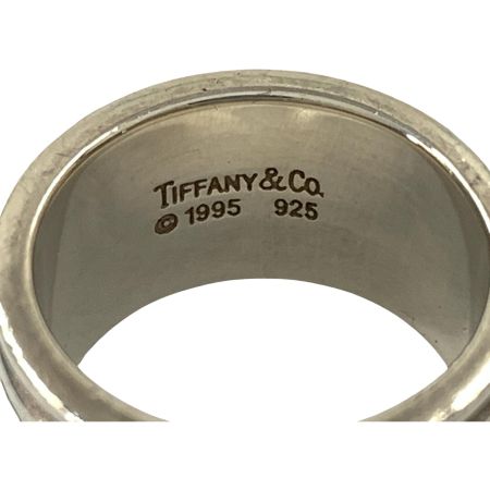  Tiffany & Co. ティファニー アトラスワイド リング Ag 925 12号 10.7g シルバー