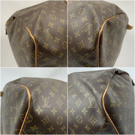  LOUIS VUITTON ルイヴィトン モノグラム キーポル55 ボストンバッグ M41424 ブラウン