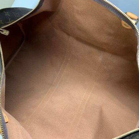  LOUIS VUITTON ルイヴィトン モノグラム キーポル55 ボストンバッグ M41424 ブラウン