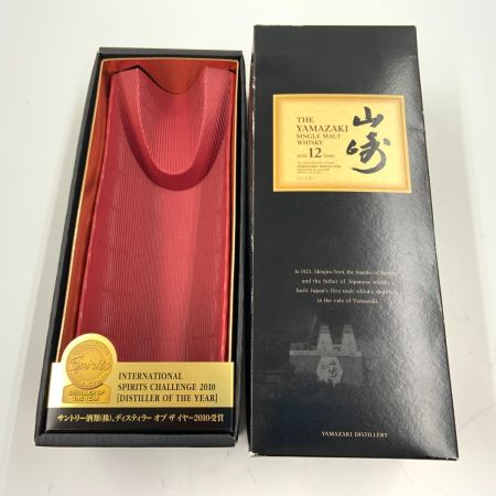 【北海道内限定発送】 SUNTORY サントリー  山崎 12年 シングルモルト 旧 700ml 国産ウイスキー 　 未開栓