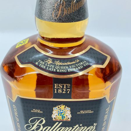  Ballantine's バランタイン 12年 ゴールドシール ウィスキー スコッチ 700ml 40% 未開栓