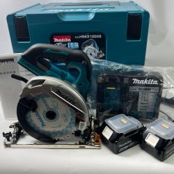 〇〇 MAKITA マキタ 丸のこ 刃径165mm/切込66mm 6Ah 充電器・充電池2個・ケース付 HS631DGXS グリーン 未使用品 Sランク