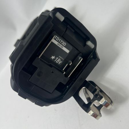  MAKITA マキタ 充電式インパクトドライバ 18V 6Ah バッテリ2本 充電器 ケース付 TD173DRGX ブラック 未使用品