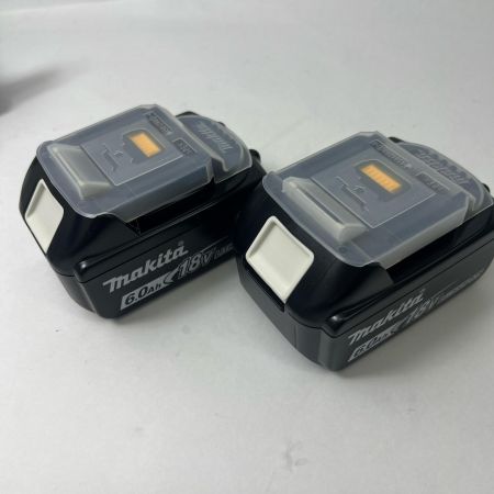  MAKITA マキタ 充電式インパクトドライバ 18V 6Ah バッテリ2本 充電器 ケース付 TD173DRGX ブラック 未使用品