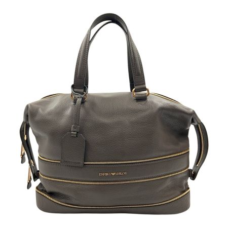  EMPORIO ARMANI エンポリオアルマーニ ハンドバッグ ボストンバッグ  ブラウン
