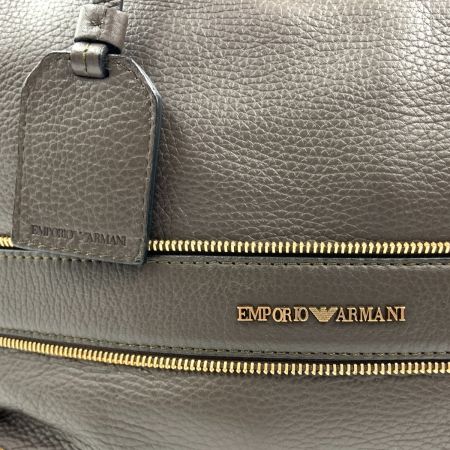  EMPORIO ARMANI エンポリオアルマーニ ハンドバッグ ボストンバッグ  ブラウン