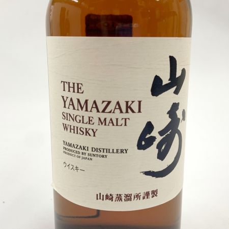 【北海道内限定発送】 YAMAZAKI 山崎/サントリー シングルモルト ウィスキー 国産ウィスキー NV 700ml 43% 未開栓