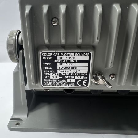  FURUNO GPS 魚群探知機 通電のみ確認通電のみ確認 GP-1850F ジャンク品 現状渡し