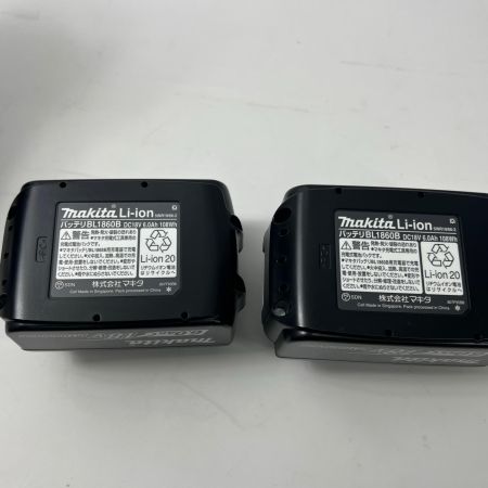  MAKITA マキタ 充電式マルノコ 18V黒 刃径165mm/切込66mm 6Ah バッテリ2個・充電器・ケース付 HS631DGXSB 未使用