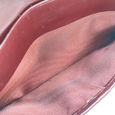 Cartier カルティエ 札入れ カードケース マストライン ボルドー