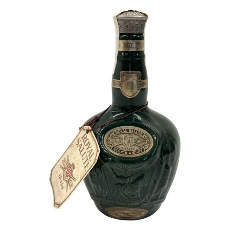  ROYAL SALUTE ローヤルサルート 21年 ブレンデッドスコッチ ウイスキー 緑 700ml 40% 1380g グリーン 未開栓